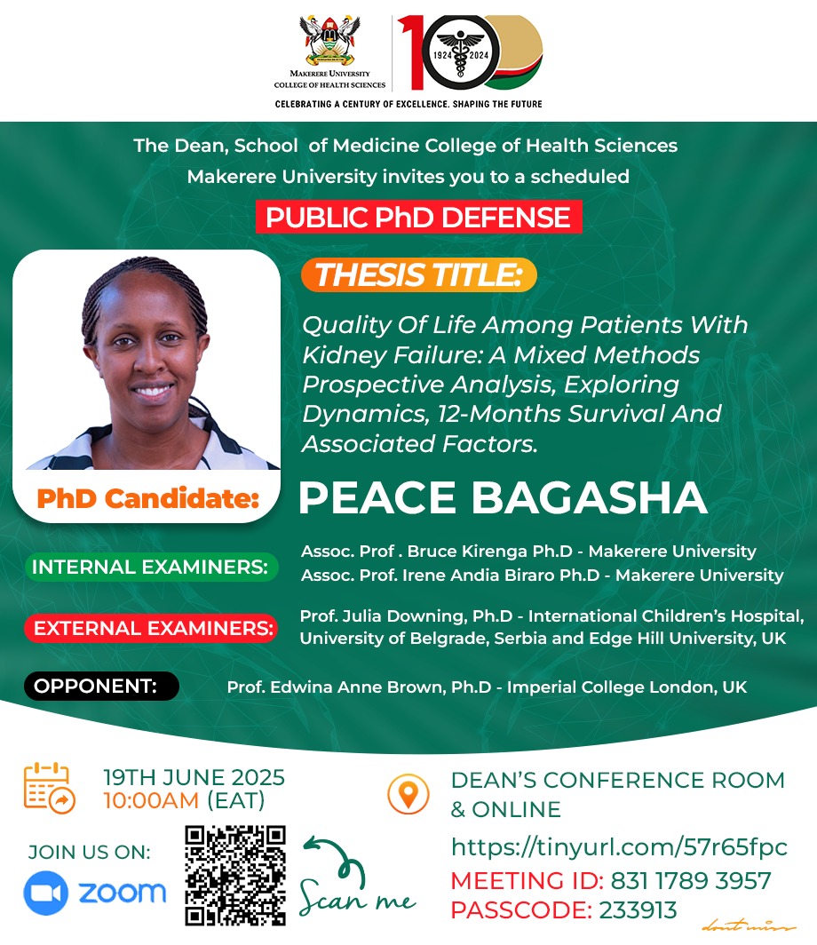 Peace Bagasha PhD Defence